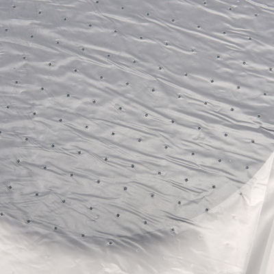 Witte aangepaste PE microperforated plastic groentenzak voor droog voedsel WIT of op aanvraag