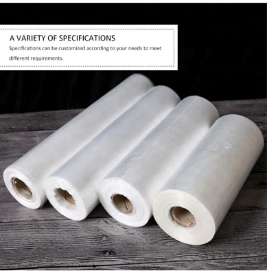 Doorzichtige HDPE-verpakkingszakken voor voedselrolletjes