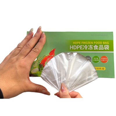 Doorzichtige HDPE-verpakkingszakken voor voedselrolletjes