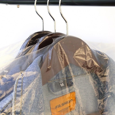 Transparante niet-giftige kleding, stofdichte plastic zakken voor kleding op maat
