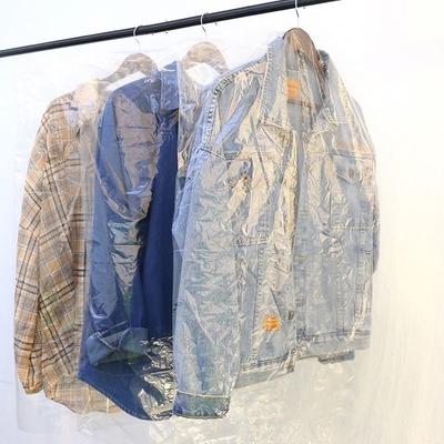 Transparante niet-giftige kleding, stofdichte plastic zakken voor kleding op maat
