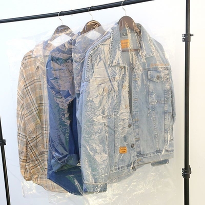 Transparante niet-giftige kleding, stofdichte plastic zakken voor kleding op maat