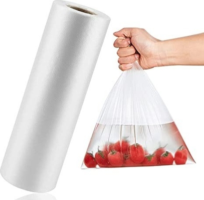 HDPE Producte Bag Roll voor Fruit Groenten Bakkerij Snack Groentezakken 5-40 mic Dikte