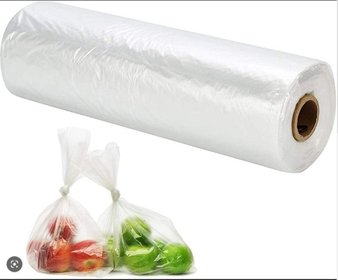 HDPE Producte Bag Roll voor Fruit Groenten Bakkerij Snack Groentezakken 5-40 mic Dikte