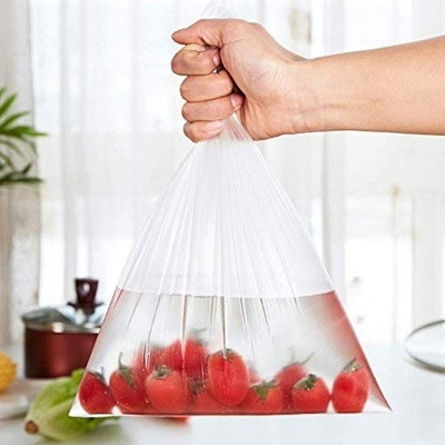 HDPE Producte Bag Roll voor Fruit Groenten Bakkerij Snack Groentezakken 5-40 mic Dikte