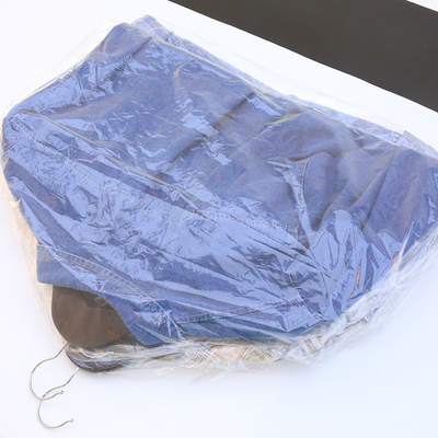 Waterdichte stofdichte plastic kledingverpakkingszakken voor het opslaan van pakken en jurken OEM