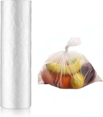 Industriële huishoudelijke plastic productzak op een rol voor handige broodverpakking