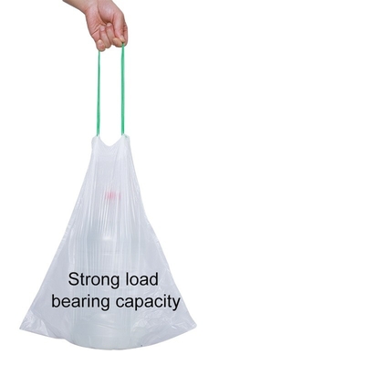 Op maat gemaakte plastic verpakkingszakken Weigeren zakken trekstreng vuilniszakken vuilniszakken Avaialble