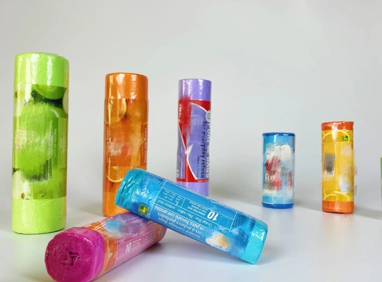 Green Living Biologisch afbreekbaar T-shirt vest zak gemaakt van 40% Biosource maïs zetmeel plastic