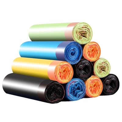 Voorbeeld HDPE/LDPE/LLDPE Aanpassing Zwarte plastic vuilniszakken Zware grote vuilniszakken
