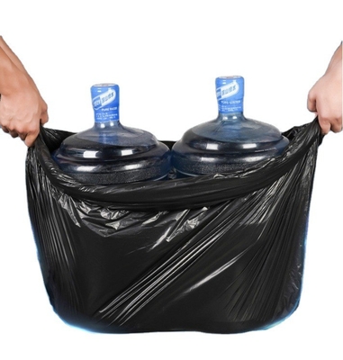 Huishoudelijk Industrieel Gepersonaliseerd Eenmalig vuilniszak Zwaar werk Zwart plastic vuilniszakken