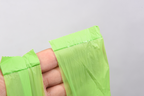 Groen 40% Biobronnen Materiaal Structuur Gepersonaliseerde kruidenierswaren Herbruikbare plastic winkeltassen
