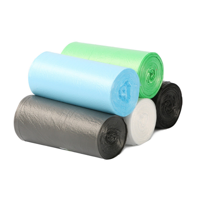 Huishoudelijk en kantoorafval HDPE/LDPE/LLDPE Verdikte wegwerpvuilzak met platte mond