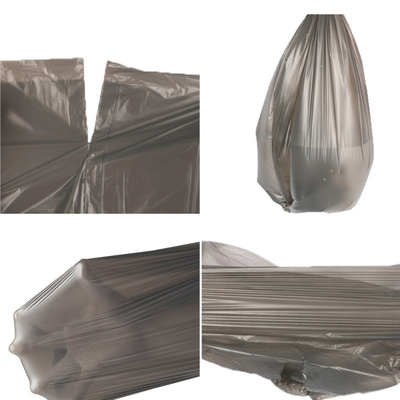 Huishoudelijk en kantoorafval HDPE/LDPE/LLDPE Verdikte wegwerpvuilzak met platte mond