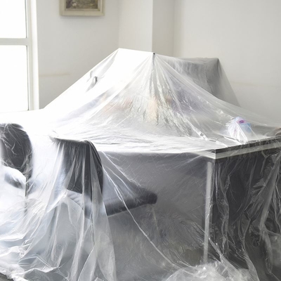 Afvalzakken voor beschermende plastic dropcloth-stijl PE-materiaal stofdichte bankbedekkingen