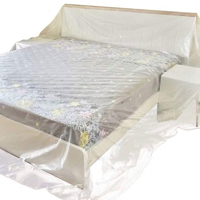 Afvalzakken voor beschermende plastic dropcloth-stijl PE-materiaal stofdichte bankbedekkingen
