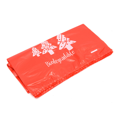 Persoonlijke HDPE/LDPE/LLDPE T-shirtzak voor winkels in supermarkten en take-away verpakkingen