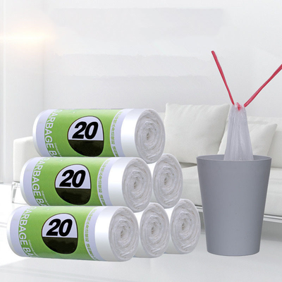 OEM aanvaardbaar composteerbaar maïsstysel biologisch afbreekbaar plastic T-shirt zak voor afval