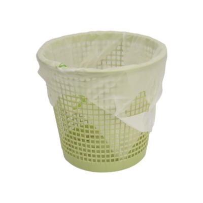 Op maat gemaakte zakken groen wit biologisch afbreekbaar plastic zakken transparante dikte op maat gemaakte zakken