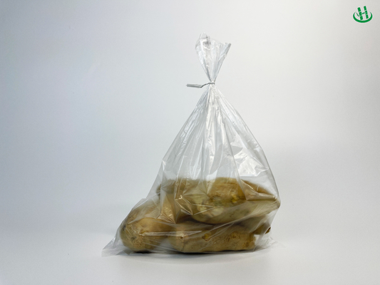 Doorzichtige HDPE-zakken voor vegetarische verscheuringsbestendige HDPE/LDPE/LLDPE supermarkt plastic zakken rol