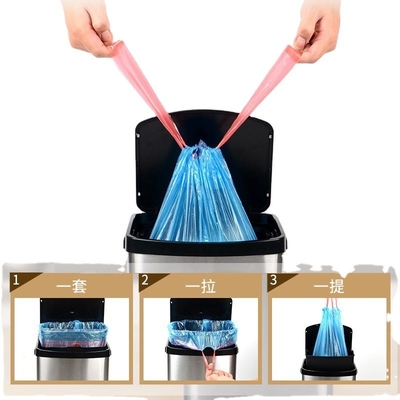 Persoonlijke logo HDPE/LDPE/LLDPE Plastic draaistak vuilnisbak vuilniszakken voor zware werkzaamheden