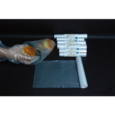 Doorzichtige HDPE LDPE voedselverpakking Plastic boodschappenzak op rol met aangepaste grootte