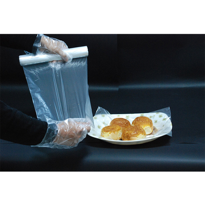 Doorzichtige HDPE LDPE voedselverpakking Plastic boodschappenzak op rol met aangepaste grootte