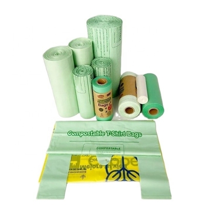 Biologisch afbreekbare composteerbare plastic zakken met PBAT/PLA/zetmeel