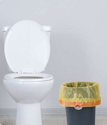 Kantoor en keuken Wegwerpsak met tekenband vuilniszak met certificaat ok compost