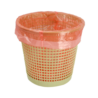 Op maat gemaakte draaistrijn plastic vuilniszak op rol voor afvalverwijdering gerecycled materiaal