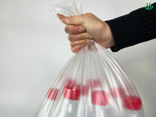 Verdikte plastic zak voor huishoudens 5-100 mic Dikte Vierkleurig vest Vuilnis sorteren