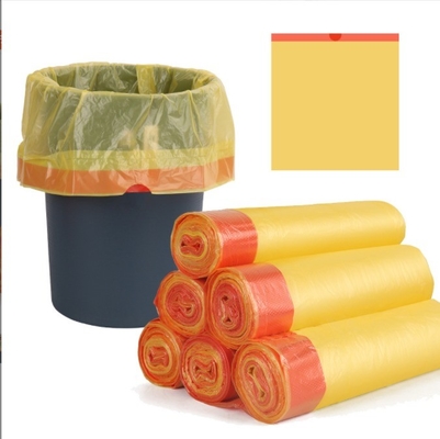 HDPE/LDPE/LLDPE/MDPE-aftrekband vuilniszak voor de keuken woonkamer toilet gepersonaliseerd