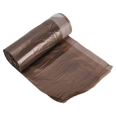 Persoonlijke HDPE keuken wegwerpsak draadbak liner plastic vuilniszakken in zwart