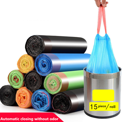 Op maat gemaakte bestelling Aanvaardbare keukenband vuilniszak HDPE/LDPE/LLDPE voor keuken afval