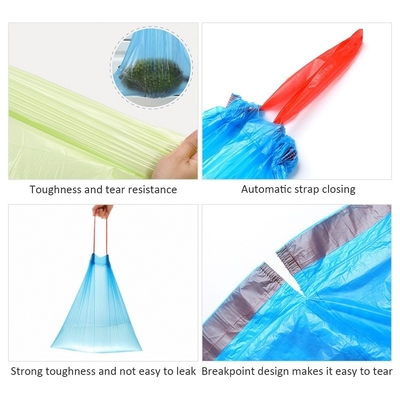 Op maat gemaakte bestelling Aanvaardbare keukenband vuilniszak HDPE/LDPE/LLDPE voor keuken afval