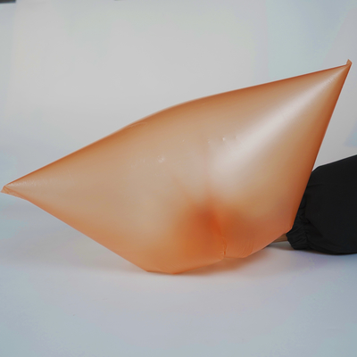 Kleurrijke HDPE wegwerp vuilniszak met trektouw sluiting handig en praktisch