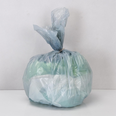 Offsetprinting Oppervlaktebehandeling LDPE Plastic Trash Bag op rol voor beige vuilnisbakken