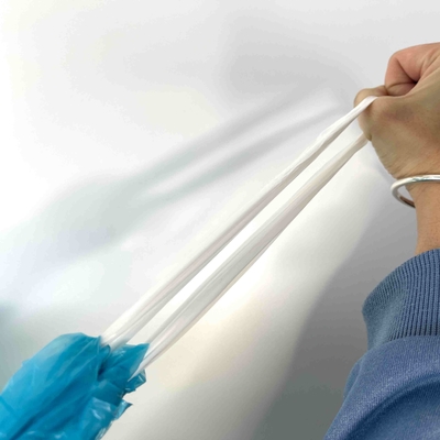 Offsetprinting Op maat gemaakte bestelling 2023 Afbreekbare trekstreng vuilniszak Plastic vuilniszak