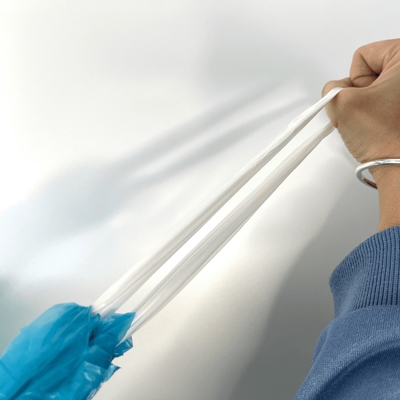 Vierkant bodemzak trekband vuilniszakken voor de keuken vuilnis PE biologisch afbreekbare plastic zak