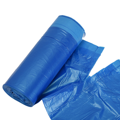 Afvalzakken met trektouw gemaakt van HDPE-plastic