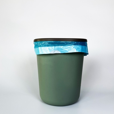Individuele gevouwen HDPE plastic vuilniszak kannen in rollen op maat