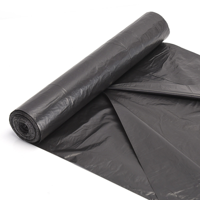 Constructie 120L HDPE 100L Doorzichtige vuilniszak met trektouw voor huishoudelijke producten