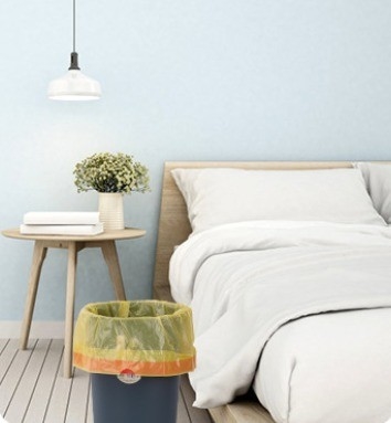 Persoonlijke bestelling aanvaard 13 gallon HDPE/LDPE/LLDPE plastic vuilniszak voor persoonlijke behoeften