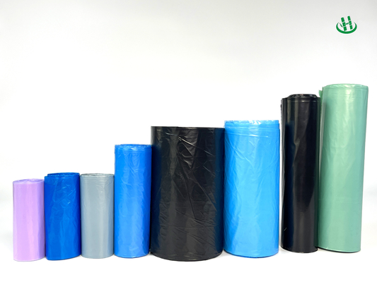 HDPE/LDPE/LLDPE-materiaal zware buitensporige grote zwarte vuilniszakken voor buiten