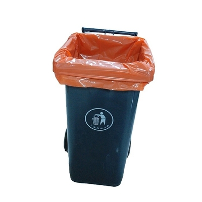 Beige 100L Plastic Big Black herbruikbare vuilniszak in rol voor 55 gallon en Offset Printing