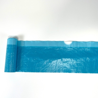 5-50 micron HDPE-plastiek trekband trekstreng stofbak vuilniszak vuilniszak op rol
