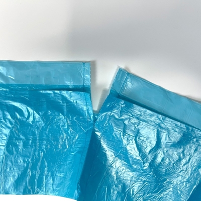 5-50 micron HDPE-plastiek trekband trekstreng stofbak vuilniszak vuilniszak op rol