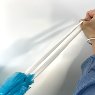 5-50 micron HDPE-plastiek trekband trekstreng stofbak vuilniszak vuilniszak op rol