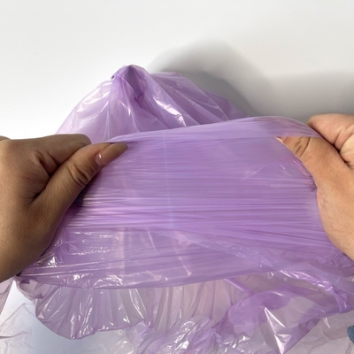 Direct geproduceerde op maat gedrukte plastic vuilniszak in rol biologisch afbreekbaar