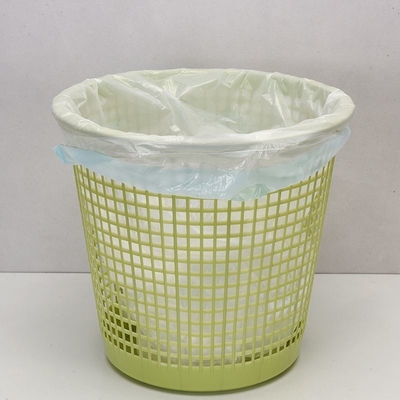 Milieuvriendelijke HDPE-aftrekband zware vuilniszak met plastic aftrekband